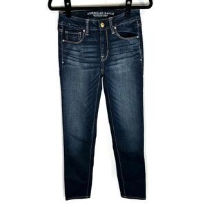 American Eagle Women's Super Stretch Skinny Jeans 00 Short (NWOT)